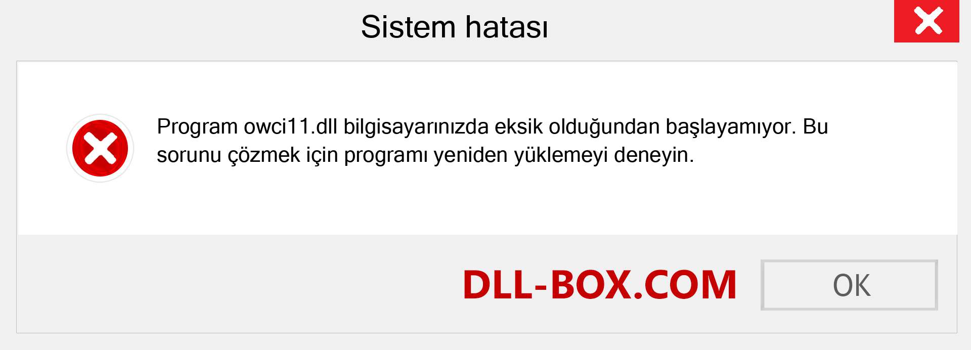 owci11.dll dosyası eksik mi? Windows 7, 8, 10 için İndirin - Windows'ta owci11 dll Eksik Hatasını Düzeltin, fotoğraflar, resimler